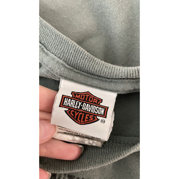 2014 Harley-Davidson 2XL Zion Washington Utah Motorcycle Biker Tee Mountains - Picture 8 of 11